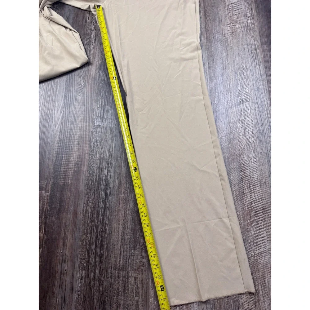 Adidas Mens Ultimate365 Golf Pants Beige Tan Raw Gold DP6270 Size 44 NEW